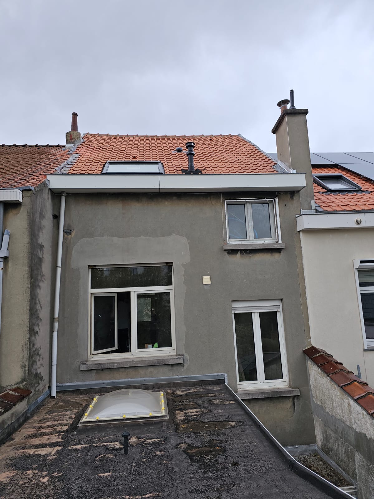 Bedekking van volkern platen