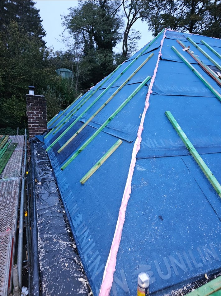 Plaatsen van isolatie pir 12cm